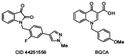 Figure 2. M1 PAMs, CID 44251556 and BQCA.