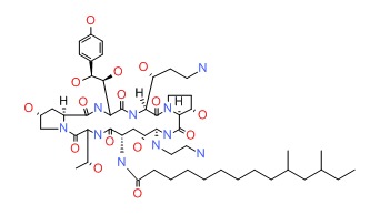 Caspofungin chemical structure