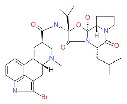 Bromocriptine Chemical Structure