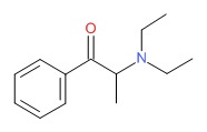 Diethylpropion Chemical Structure