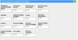 Figure 6. Screenshot of Cerner Treatment List Filled Out at Each Treatment Session.