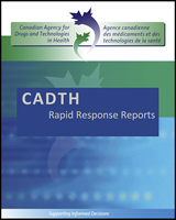 Cover of CADTH Rapid Response Reports