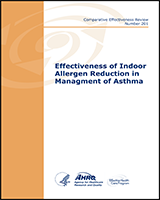 Cover of Effectiveness of Indoor Allergen Reduction in Management of Asthma