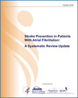 Cover of Stroke Prevention in Patients With Atrial Fibrillation: A Systematic Review Update