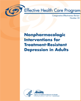 Cover of Nonpharmacologic Interventions for Treatment-Resistant Depression in Adults