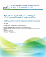 Cover of New Statistical Methods to Compare the Effectiveness of Adaptive Treatment Plans