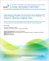 Cover of Identifying Health Outcomes that Matter to Patients Getting Imaging Tests