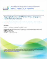 Cover of Helping Patients with Mental Illness Engage in Their Transitional Care