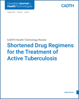 Cover of Shortened Drug Regimens for the Treatment of Active Tuberculosis