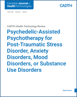 Cover of Psychedelic-Assisted Psychotherapy for Post-Traumatic Stress Disorder, Anxiety Disorders, Mood Disorders, or Substance Use Disorders