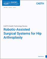 Cover of Robotic-Assisted Surgical Systems for Hip Arthroplasty