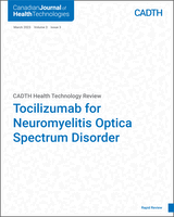 Cover of Tocilizumab for Neuromyelitis Optica Spectrum Disorder