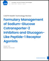 Cover of Formulary Management of Sodium-Glucose Cotransporter-2 Inhibitors and Glucagon-Like Peptide-1 Receptor Agonists