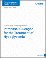 Cover of Intranasal Glucagon for the Treatment of Hypoglycemia