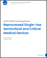 Cover of Reprocessed Single-Use Semicritical and Critical Medical Devices