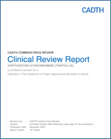 Cover of Clinical Review Report: Vortioxetine Hydrobromide (Trintellix)