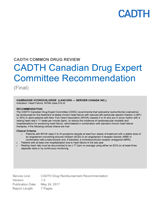 Cover of CADTH Canadian Drug Expert Committee Recommendation: Ivabradine Hydrochloride (Lancora — Servier Canada Inc.)