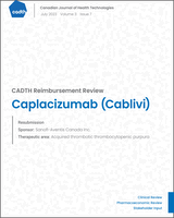 Cover of Caplacizumab (Cablivi)