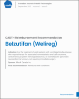 Cover of Belzutifan (Welireg)