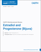 Cover of Estradiol and Progesterone (Bijuva)