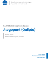 Cover of Atogepant (Qulipta)