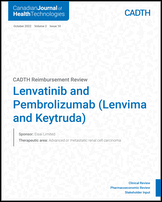 Cover of Lenvatinib and Pembrolizumab (Lenvima and Keytruda)