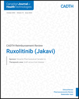 Cover of Ruxolitinib (Jakavi)