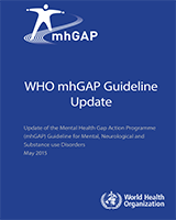 Cover of Update of the Mental Health Gap Action Programme (mhGAP) Guidelines for Mental, Neurological and Substance Use Disorders, 2015