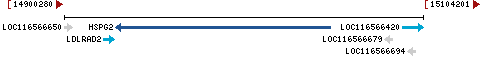 Genomic Context describing neighboring genes