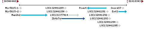 Genomic Context describing neighboring genes