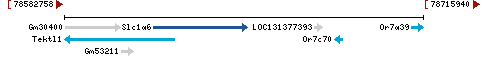 Genomic Context describing neighboring genes