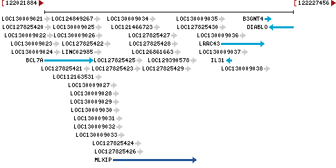 Genomic Context describing neighboring genes