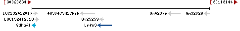 Genomic Context describing neighboring genes