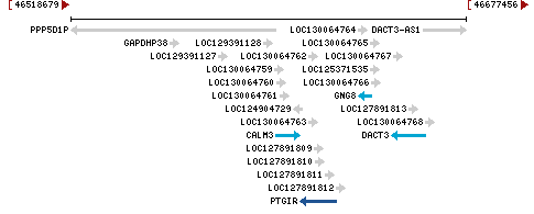 Genomic Context describing neighboring genes