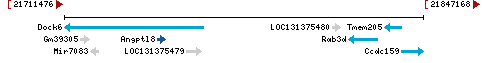 Genomic Context describing neighboring genes