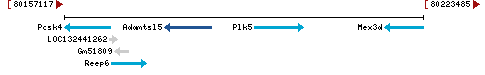 Genomic Context describing neighboring genes