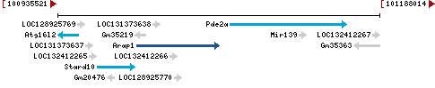 Genomic Context describing neighboring genes